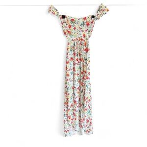 Lush Floral Patterned Dress